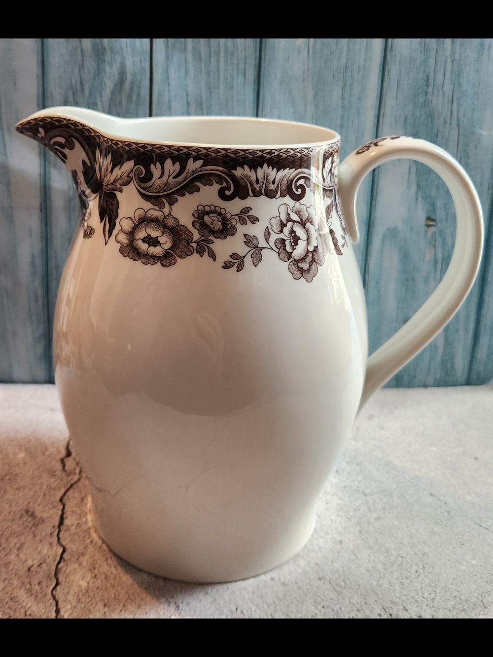 Spode Delamere Brown 56 Oz Pitcher